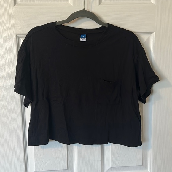 BUNDLE 3/$12 Old Navy Cropped Oversized T Shirt - Picture 1 of 4
